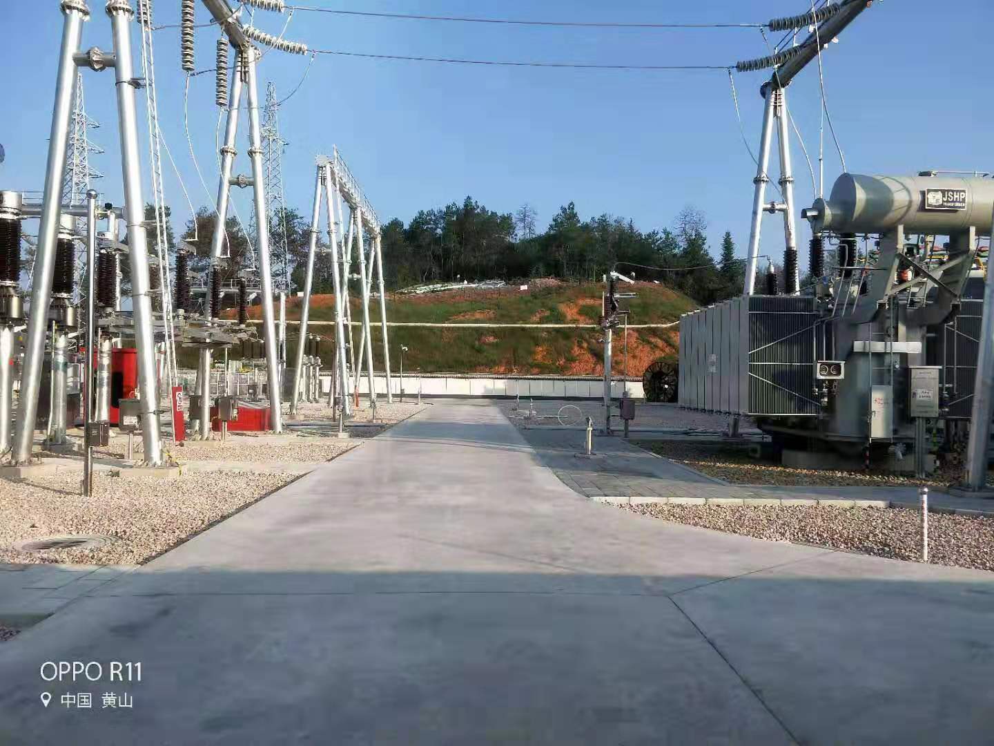 ��ɽ�ͼ���110kV���վ
